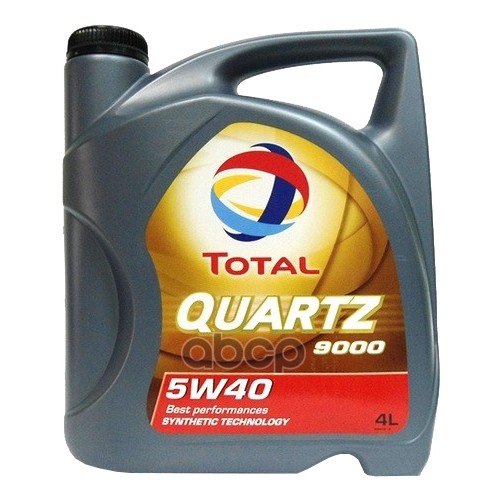 TotalEnergies Масло моторное синтетическое TOTAL QUARTZ 9000 5W-40 4л (148597,10950501) 10210501