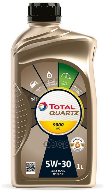TotalEnergies Масло моторное TOTALENERGIES Quartz 9000 Future NFC 5W-30 синтетическое 1 л 10980301