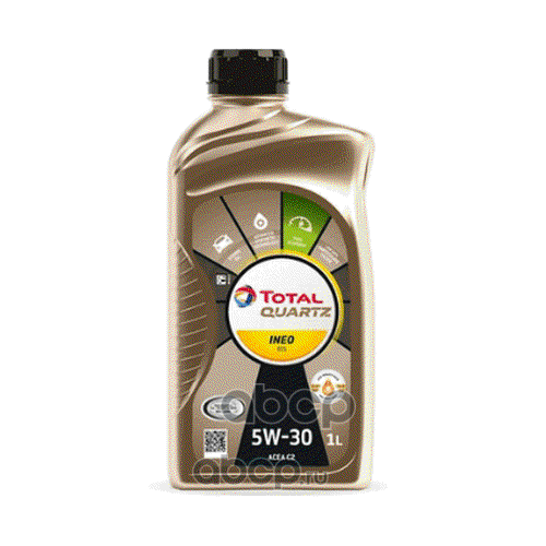 TotalEnergies Масло моторное синтетическое TOTAL QUARTZ INEO ECS 5W-30 1л (213768) 11200301