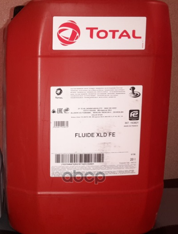 Масло трансмиссионное FLUIDE XLD FE 20л TotalEnergies арт. 163821