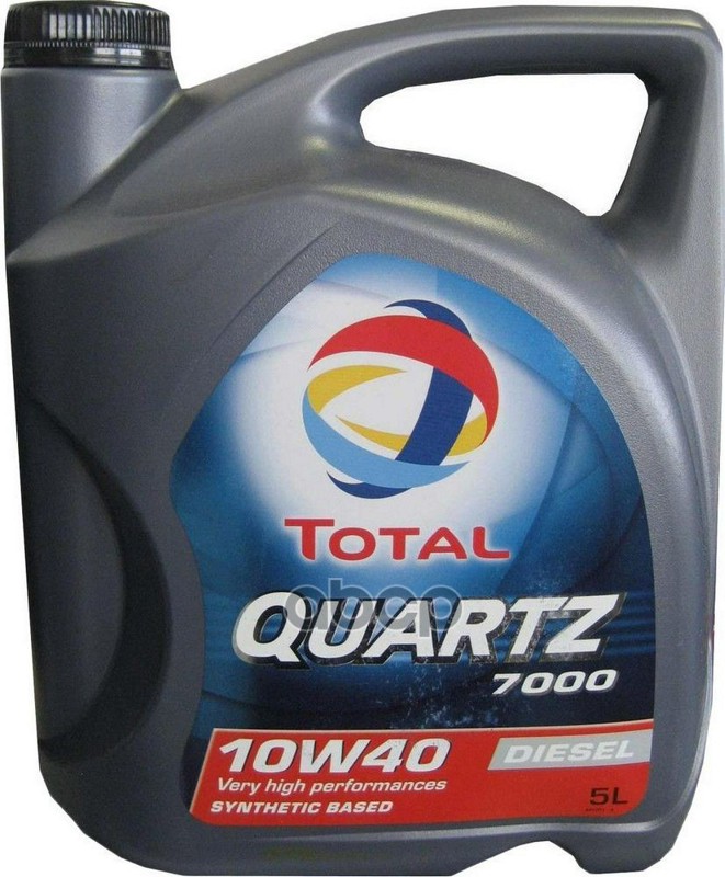 TotalEnergies Масло моторное п/с TOTAL QUARTZ 7000 Diesel 10W-40 5л 201524