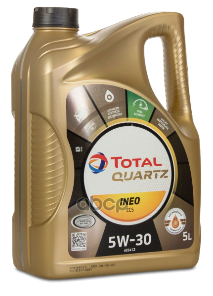 TotalEnergies Масло Total Quartz Ineo Ecs 5W-30 5Л.