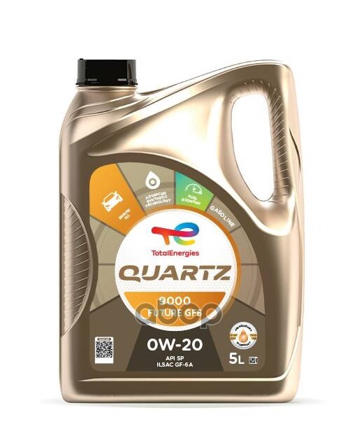 TotalEnergies Масло Моторное Синтетическое Total Quartz 9000 Future Gf-5 0W-20 5Л (216185) 223757