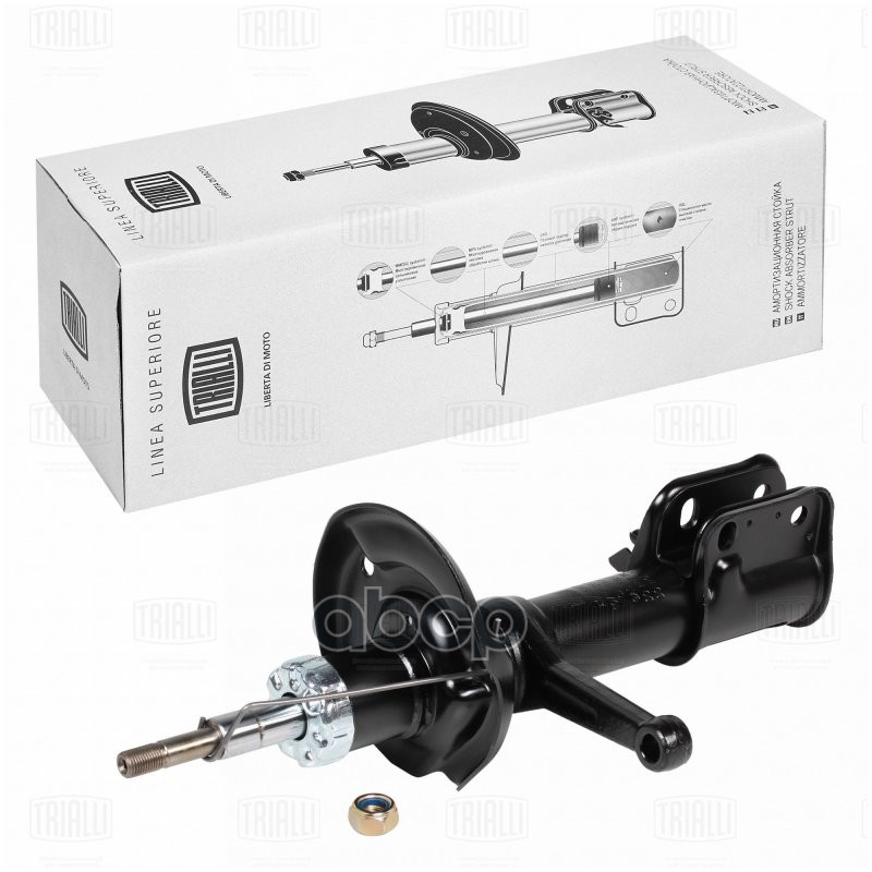 Амортизатор Лада Granta (10-)/Kalina II (13-) (после 2014) (стойка) перед. прав. (AG 01369) Trialli арт. AG01369