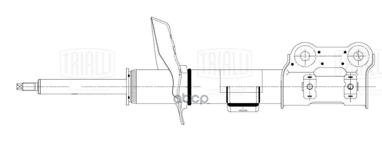 Амортизатор Kia Soul (14-) (стойка) пер. лев. (AG 08129) Trialli арт. AG08129