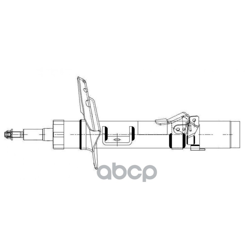 Амортизатор для а/м Land Rover Range Rover Evoque (11-) (стойка) перед. прав. (AG 10301) Trialli арт. ag-10301