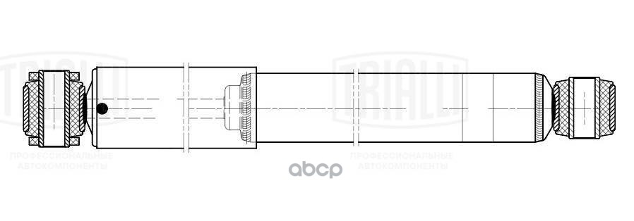 Амортизатор Mercedes Atego (98-)/(04-) (438/736 14x40 14x50 O/O) пер. (AH 15022) Trialli арт. AH15022