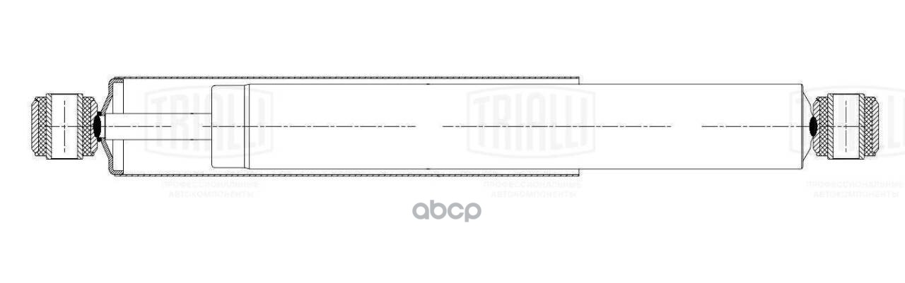 Амортизатор Scania 4 (96-)/ P,G,R,T (04-) (522/871 20х50 20х50 О/О) задн. (AH 52514) Trialli арт. AH52514