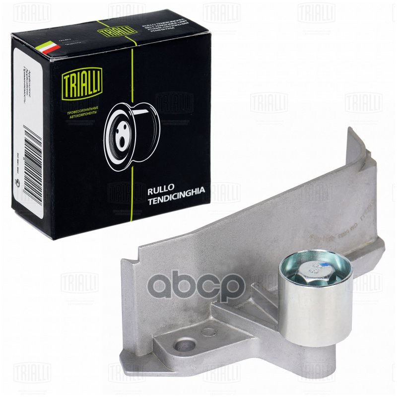 Ролик ГРМ VW Passat B5 (96-) 1.8T/2.0i (натяж.) d28.5 с кронштейном (CM 5053) Trialli арт. CM5053