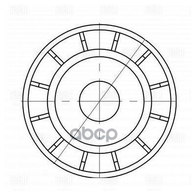 Ролик привод. ремня для ам Opel Astra H (04-) 1.3d генератора (CM 5300) Trialli арт. CM5300