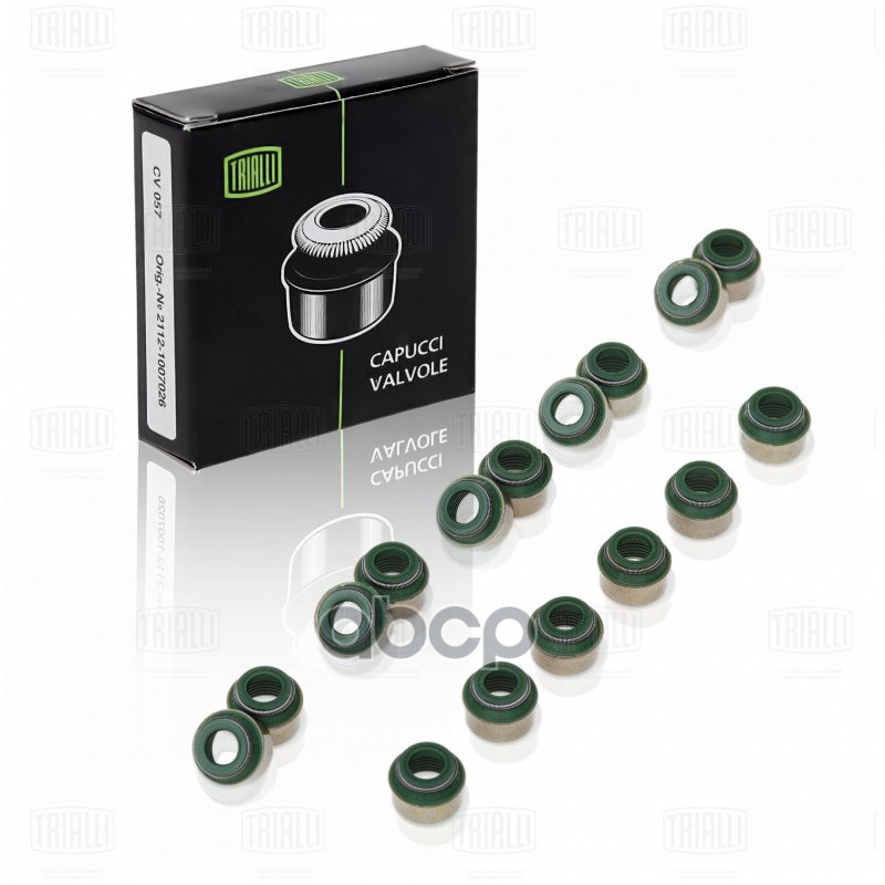 Колпачки маслосъемные кмпл. (16 шт.) для а/м Лада 2112 (СV 057) Trialli арт. cv-057