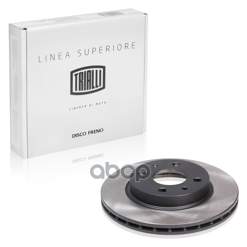 Диск торм. Лада 2110 R-13 перед. d=239 (окраш.) (DF 0135s) PRO Trialli арт. DF0135S