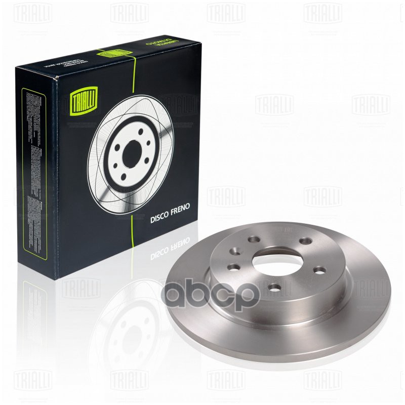 Диск торм. Chevrolet Cruze (09-)/Aveo T300 (11-) зад. d=268 R15 (окраш.) (DF 062204) Trialli арт. DF062204