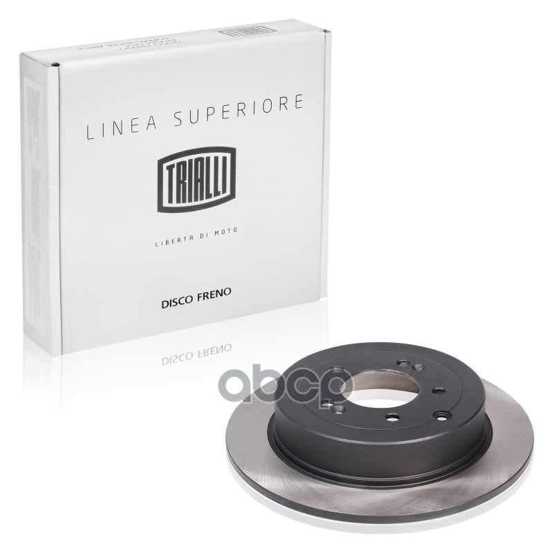 Диск торм. Hyundai Tucson II (15-) зад. d=302 (перф/слот/окраш) (DF 0732s) PRO Trialli арт. DF0732S