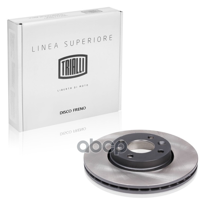 Диск торм. Лада Vesta (15-)/Лада Largus (12-) с ABS перед. d=260 (перф/слот) (DF 0951s) PRO Trialli арт. DF0951S