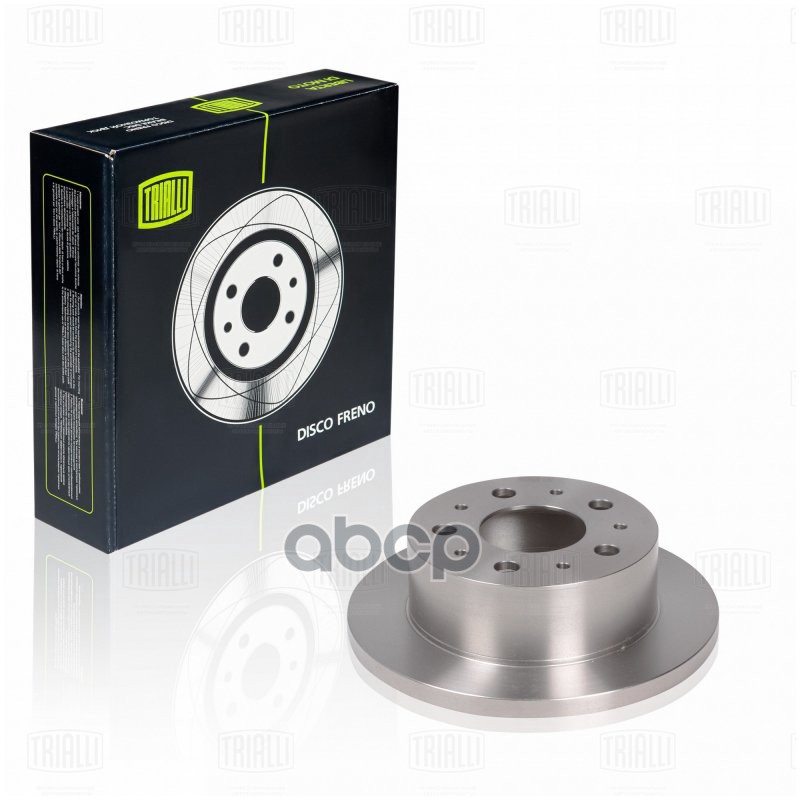 Диск торм. Fiat Ducato (94-) 230, 244, 250 зад. d=280; thk=16; PCD-130/5 (DF 165107) Trialli арт. DF165107