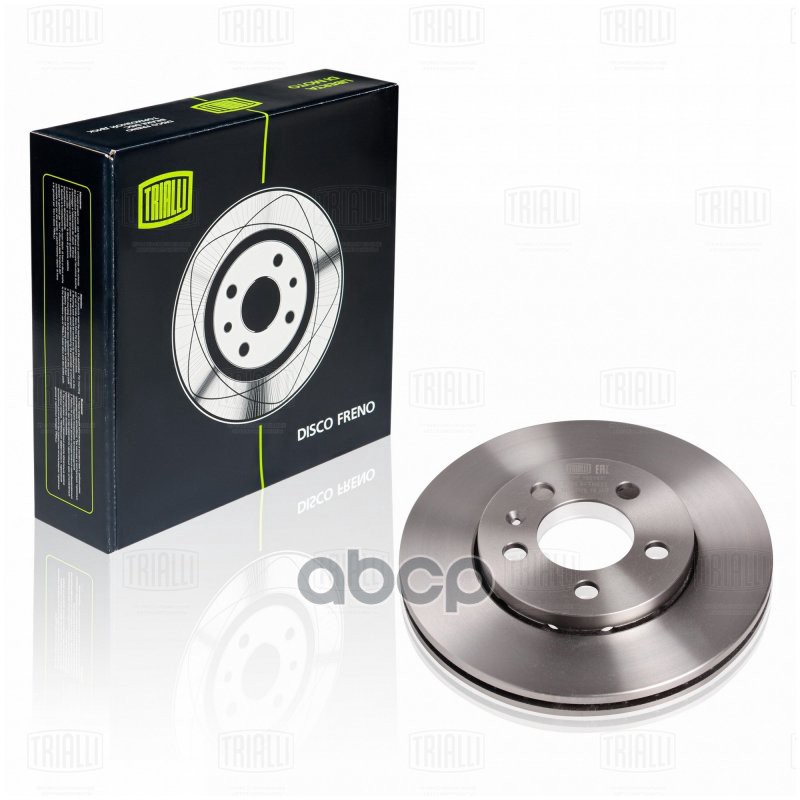 Диск торм. VW Polo Sedan (RUS) (10-) 1ZE/1ZG перед. d=256 (DF 180105) Trialli арт. DF180105