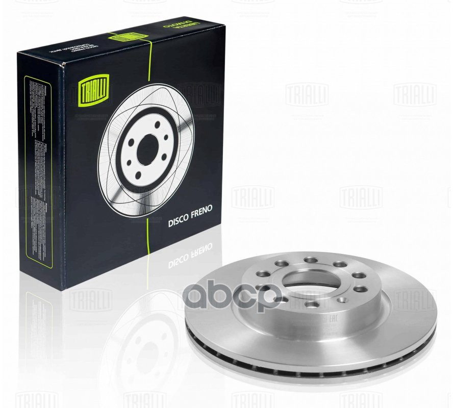 Диск торм. Skoda Octavia A5 (04-)/VW Golf V (03-) перед. d=280 (DF 180106) Trialli арт. DF180106
