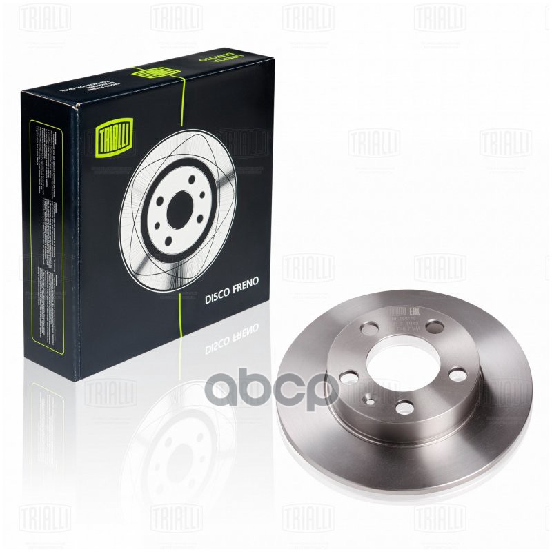 Диск торм. VW Polo Sedan (RUS) (10-) зад. d=230 (DF 180110) Trialli арт. DF180110