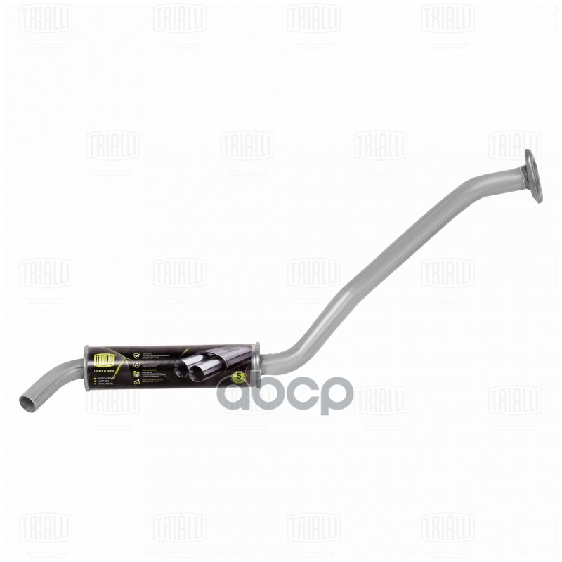 Глушитель Лада 2107 доп. (резонатор) инж. (алюм. сталь) (EAM 0106) Trialli арт. EAM0106