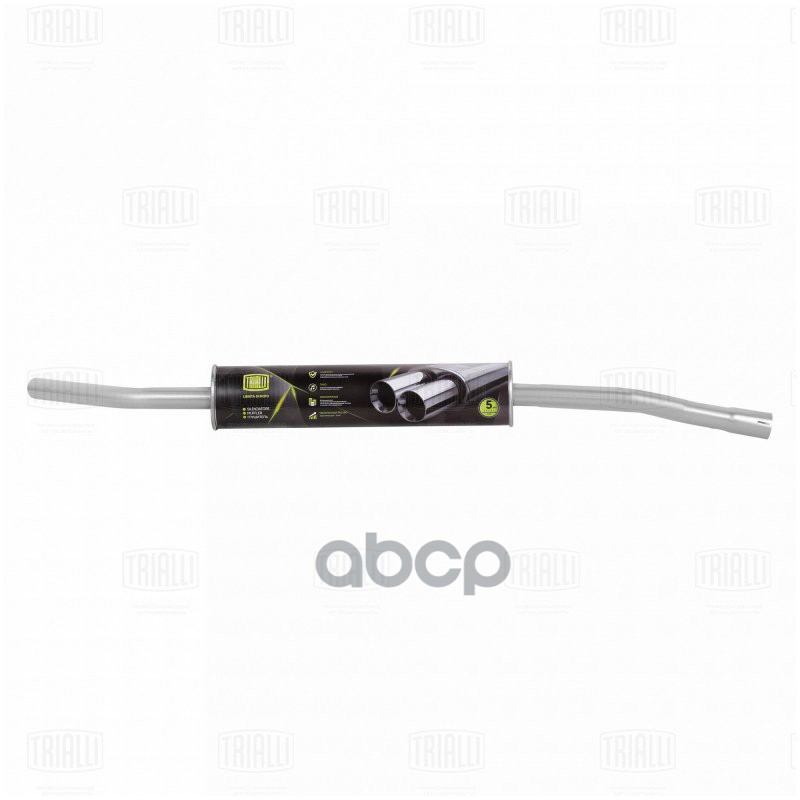 Глушитель Лада 2121 доп. (резонатор) (алюм. сталь) (EAM 0115) Trialli арт. EAM0115