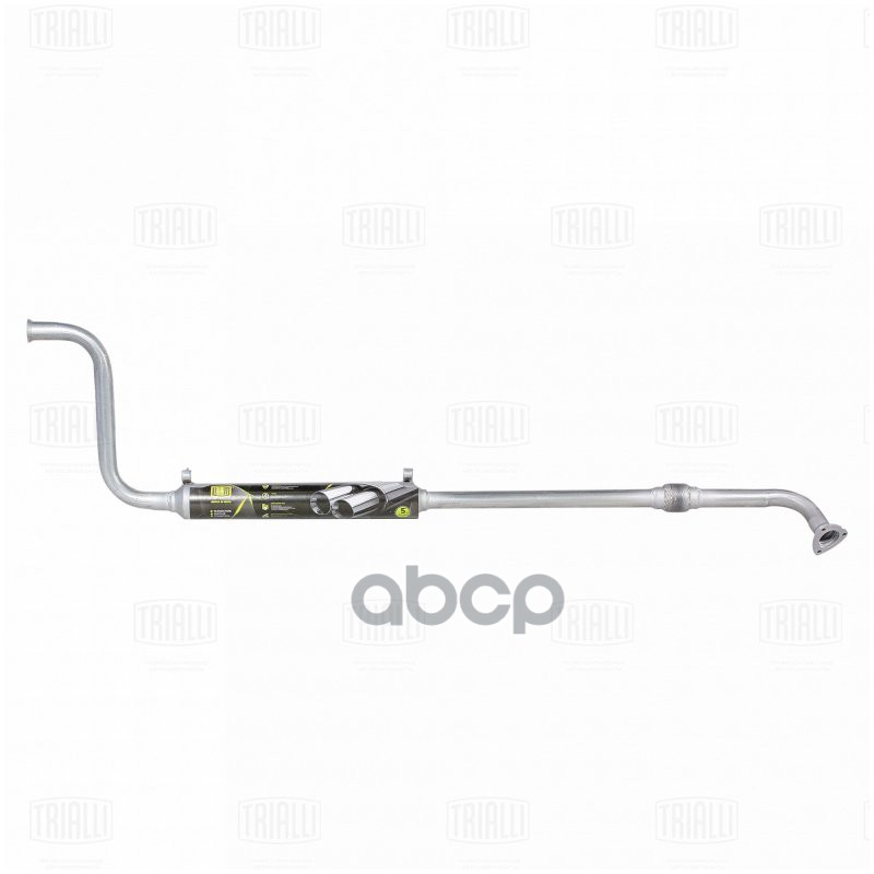 Глушитель Лада 21144 Евро-3 доп. (рез-р) с гофрой и стронг. (алюм. сталь) (EAM 0142) T-Sport Trialli арт. EAM0142