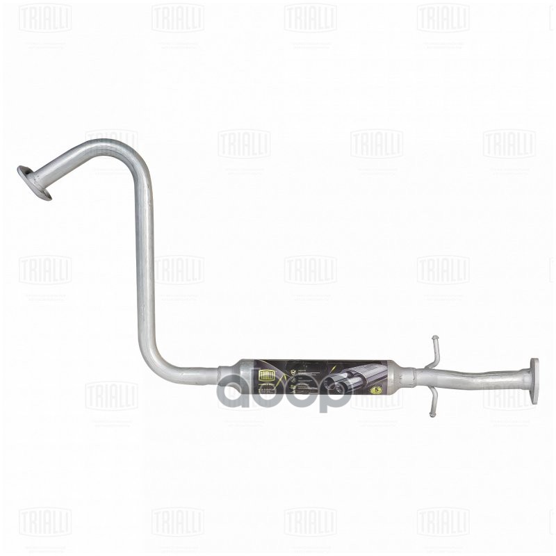 Глушитель Chevrolet/Daewoo Lanos (97-) доп. (резон-р) со стронгером (алюм. сталь) (EAM 0210) Trialli арт. EAM0210