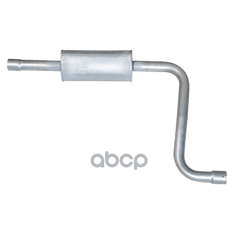 Глушитель ГАЗ 27057 (дв. 40522 Евро-2) 4х4 доп. (резонатор) (алюм. сталь) (EAM 0306) Trialli арт. EAM0306