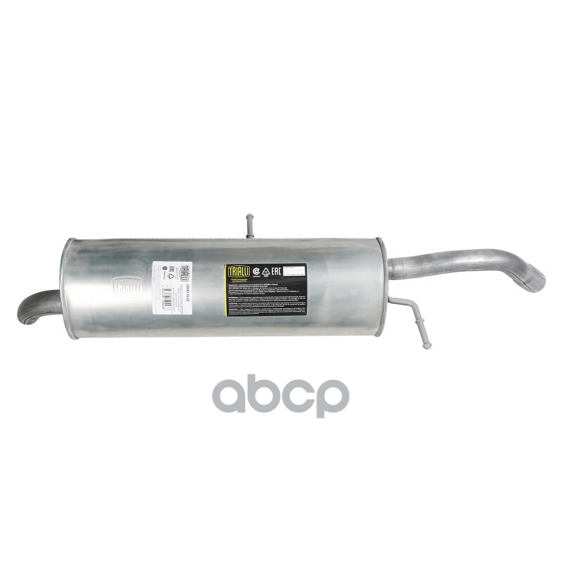 Глушитель Peugeot 307,308 / Citroen C4 (00-) 1.6i осн. (под труб.хомут) (алюм. сталь) (EMM 0145) Trialli арт. EMM0145