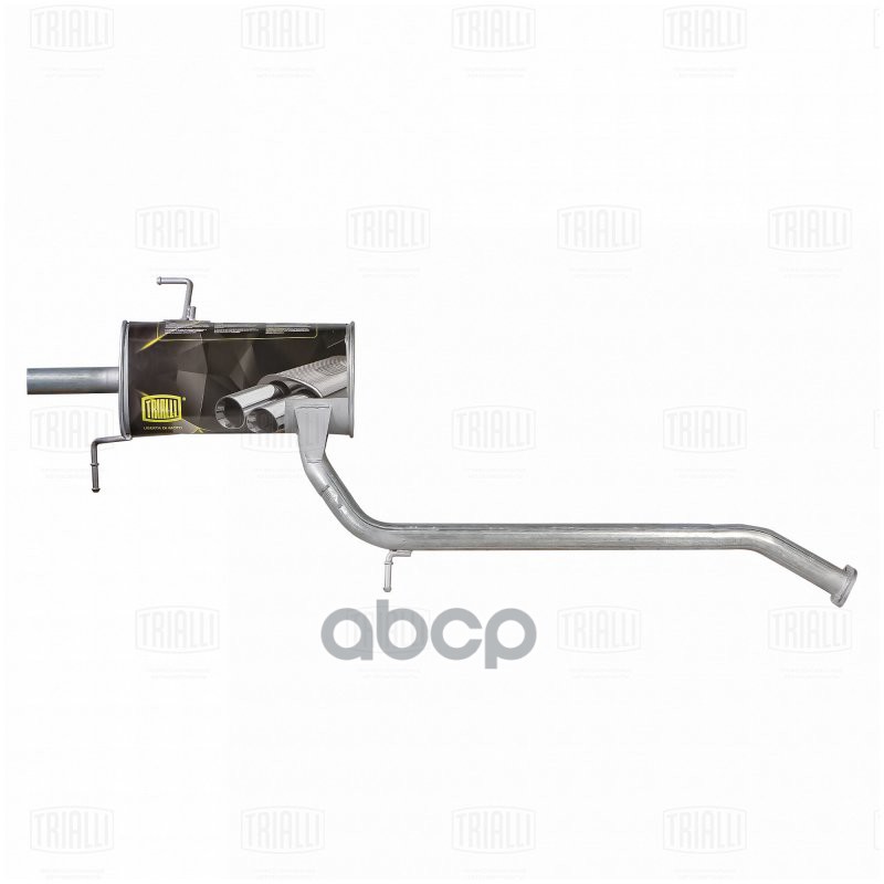 Глушитель Kia Carens (06-) осн. (алюм. сталь) (EMM 0811) Trialli арт. EMM0811