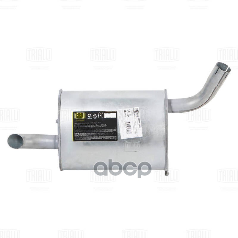 Глушитель Nissan X-Trail T31 (07-) 2.0i осн. (алюм. сталь) (EMM 1908) Trialli арт. EMM1908
