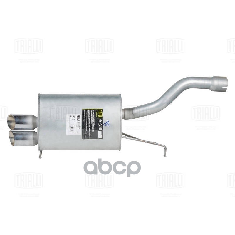 Глушитель для а/м BMW 5 E60 (03) 2.5i осн. (алюм. сталь) TRIALLI EMM 3015 Trialli арт. EMM 3015
