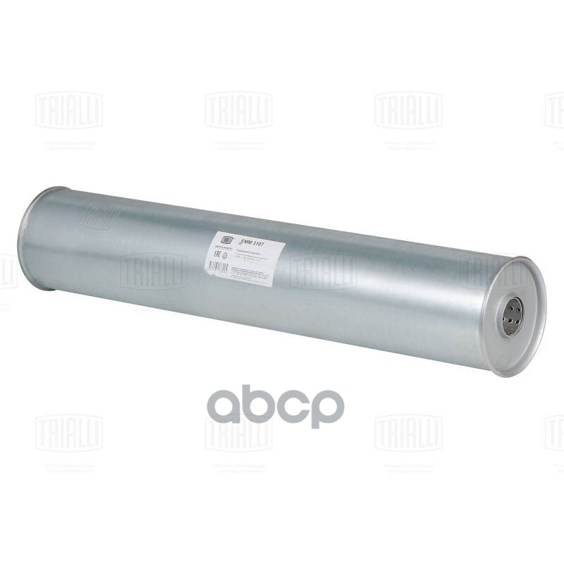 Глушитель Универс. (Круглый) D=138, L=700, D=42 (Алюм. Сталь) Trialli Emm 3107 Trialli арт. EMM 3107