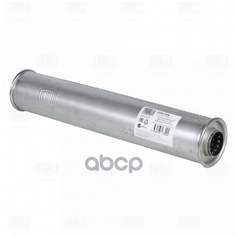 Глушитель Универс. (Круглый) D=101 С Перф. Диффузором L=550, D=50 (Алюм. Сталь) Trialli Emm 3206 Trialli арт. EMM3206