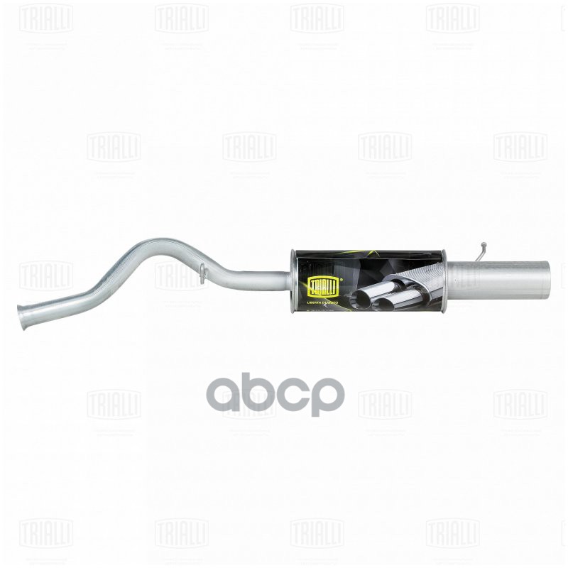 Глушитель Для А/М Лада 1119 Kalina Осн. Прямоточный (Алюм. Сталь) T-Sport Trialli Emm 4009 Trialli арт. EMM 4009