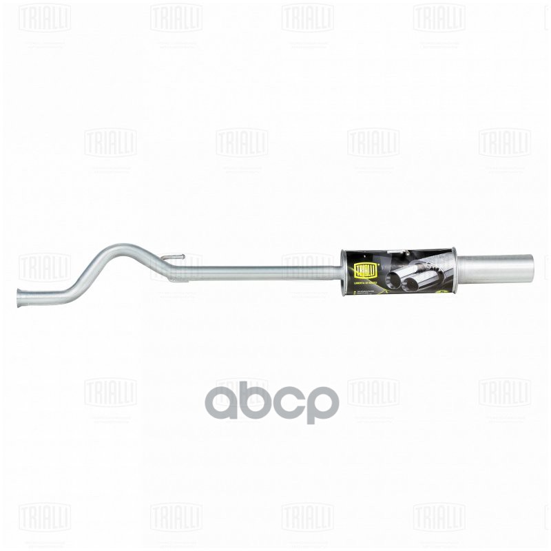 Глушитель Лада 2170 Priora осн. прямоточный (алюм. сталь) (EMM 4010) T-Sport Trialli арт. EMM4010