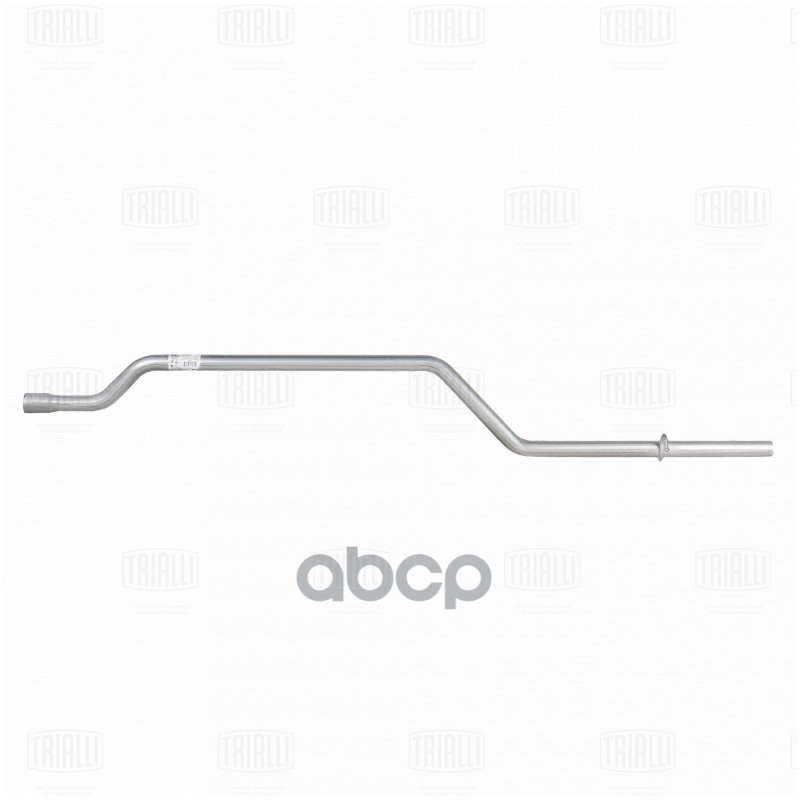 Труба выхлопная ГАЗ 2705 Газель рестайлинг (алюм. сталь) (EMP 0308) Trialli арт. EMP0308