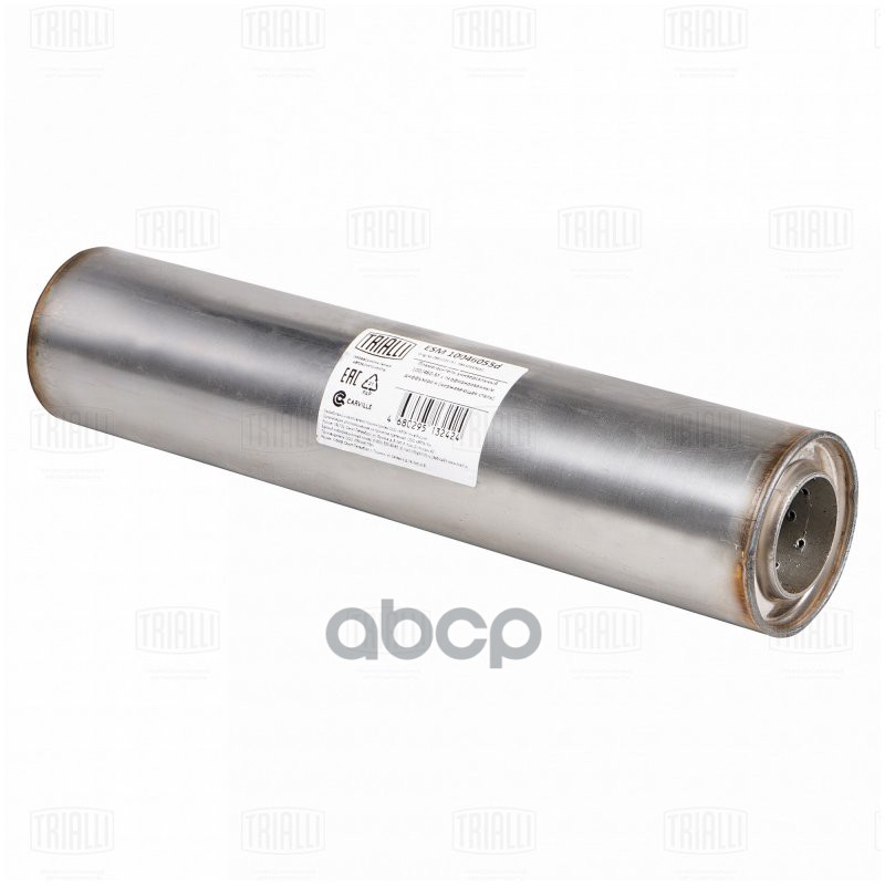 Пламегаситель Универсальный 100/460-55 С Перф. Диффузором (Нерж. Алюм. Сталь) Trialli арт. ESM10046055D