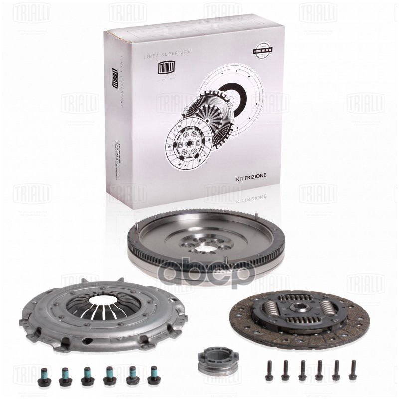 Сцепление в сборе Skoda Octavia (96-) 1.8T/1.9 TDI (с одномасс. маховиком) (FR 1821) Trialli арт. FR1821