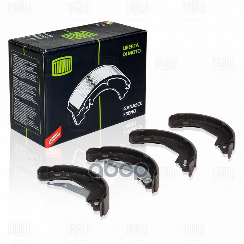 Колодки торм. Chevrolet Cruze (09-) барабан. 254x41 (GF 0543) Trialli арт. GF0543