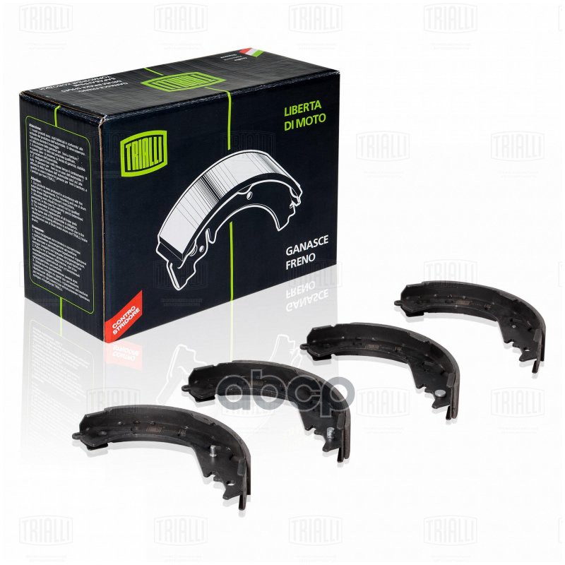 Колодки торм. Toyota RAV4 (00-) барабан. 229x40 (GF 1910) Trialli арт. GF1910