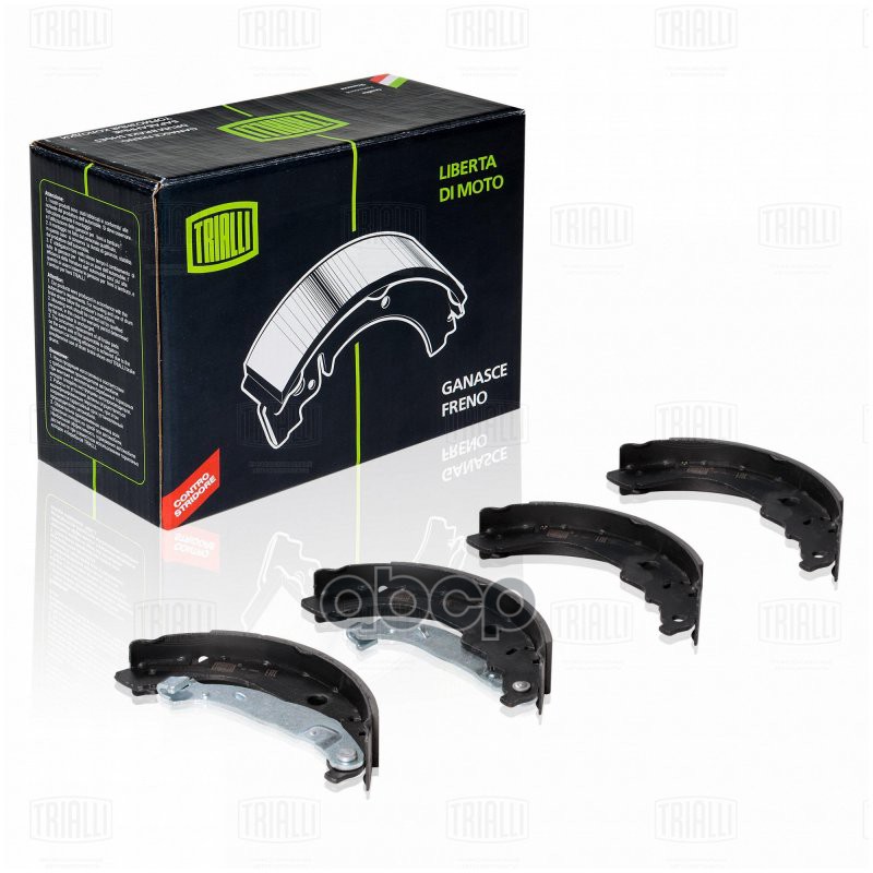 Колодки торм. Peugeot 207 (06-) барабан. 228x42 т/с Bosch (GF 2003) Trialli арт. GF2003