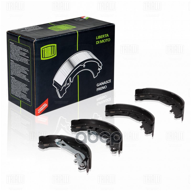 Колодки торм. Opel Corsa D (06-) барабан. 228x42 (GF 2104) Trialli арт. GF2104