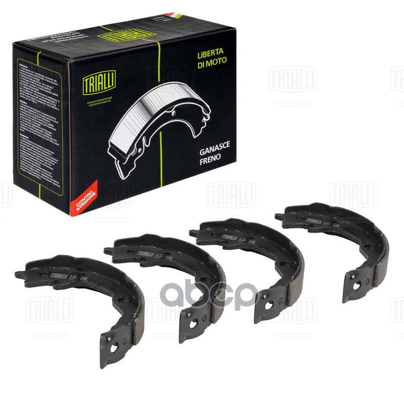 Колодки торм. Toyota Camry (11-)/Lexus ES (12-) барабан. ст. торм. 173x34 (GF 4415) Trialli арт. GF4415