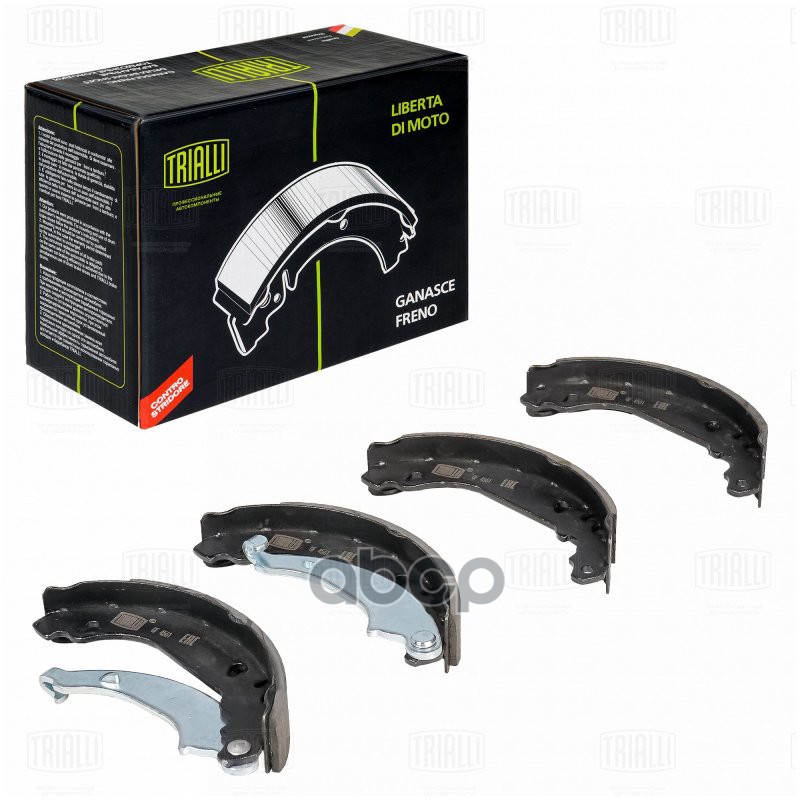 Колодки торм. Peugeot 206 (98-) барабан. 180x32 (GF 4561) Trialli арт. GF4561
