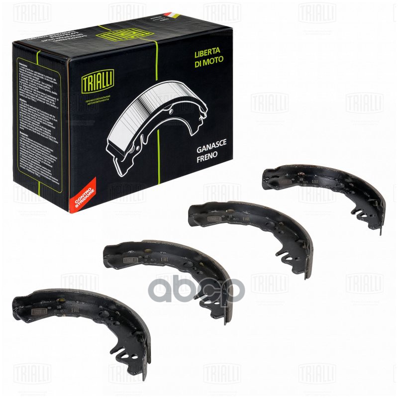 Колодки торм. Toyota Vitz (99-)/FunCargo (99-)/Platz (00-) барабан. 180x27 (GF 4573) Trialli арт. GF4573