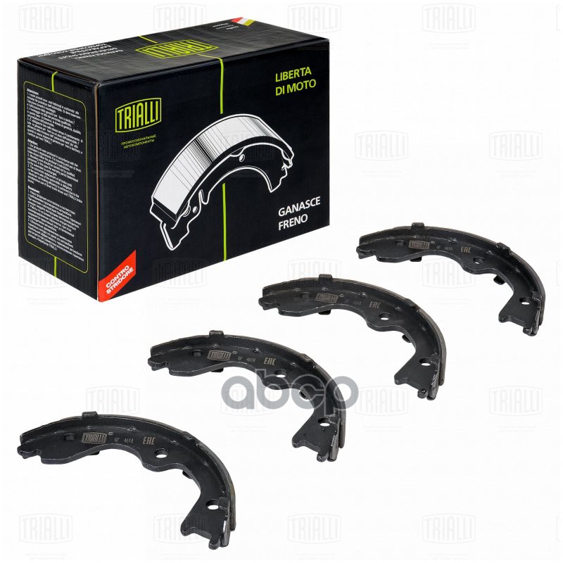 Колодки торм. Nissan Teana J32 (08-)/Infiniti EX (07-)/G (07-) барабан. ст. торм. 172x32 (GF 4618) Trialli арт. GF4618