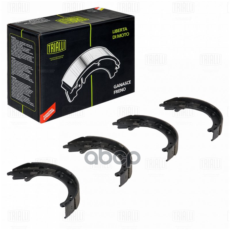 Колодки торм. Honda CR-V (02-)/CR-V (06-)/CR-V (12-) барабан. ст. торм. 198x35 (GF 4632) Trialli арт. GF4632
