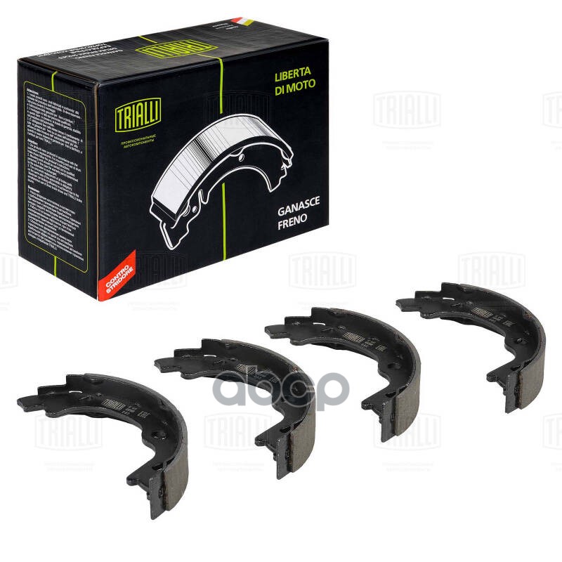 Колодки торм. Kia Carens (06-) барабан. ст. торм. 167x32 (GF 4649) Trialli арт. GF4649
