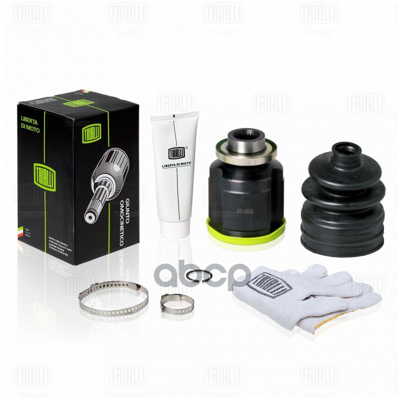 ШРУС Hyundai Tucson (04-)/Kia Sportage II (04-) 2.0i/2.0CRDi MT (внутр. прав.) (GO 0802) Trialli арт. GO0802